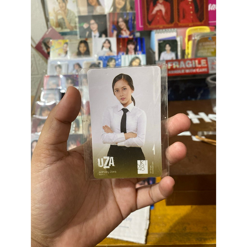 [Rare] Music Card JKT48 Zara Uza OFC
