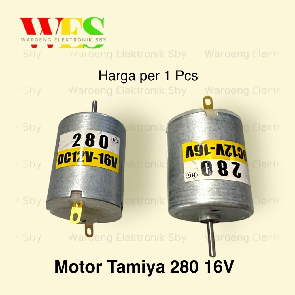 DINAMO DC 16V MOTOR TAMIYA TIPE 280 DC 16V