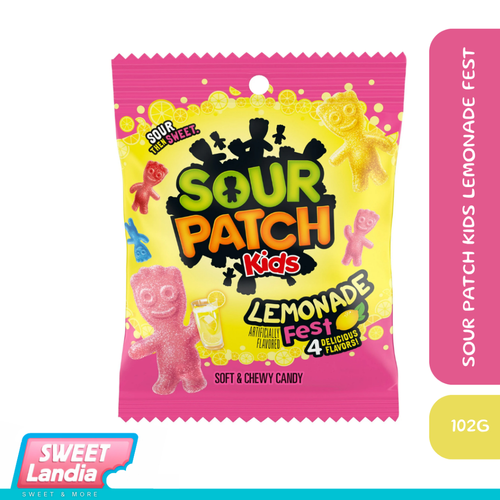 

Sour Patch Kids Lemonade Fest 102g