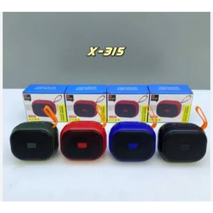 SPEAKER BLUETOOTH X 315 SPEAKER MINI PORTABLE SUPERBASS