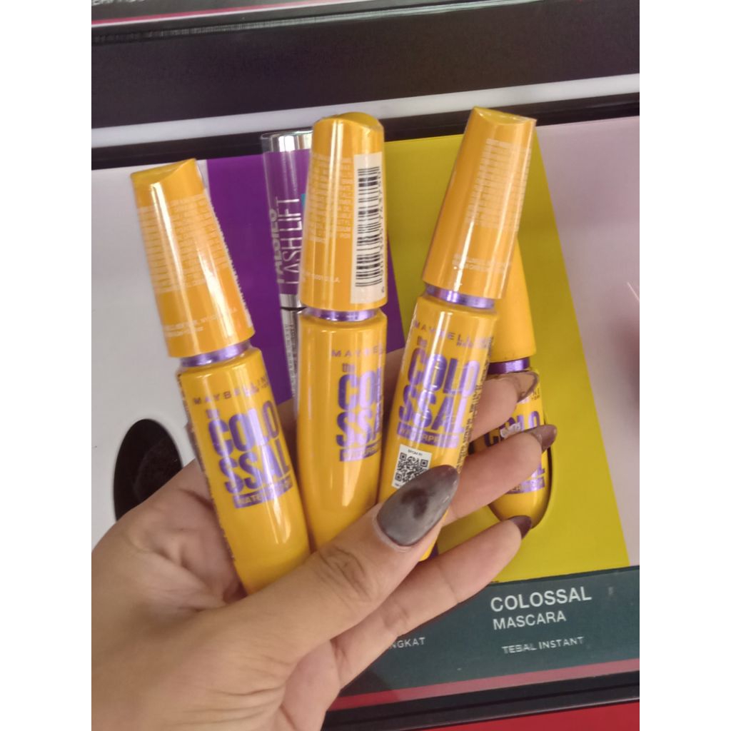 MAYBELLINE THE COLOSSAL WATERPROOF MASCARA - Magnum Kolosal // JSELECTIV X JHON KOSMETIK // Maskara 