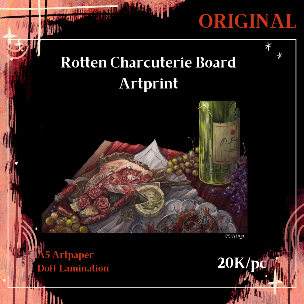 

Rotten Charcuterie Board Artprint