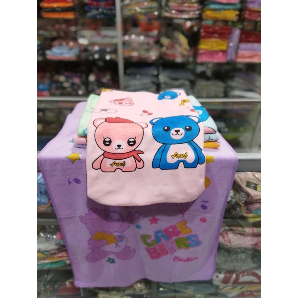 Handuk bayi 50 × 100/handuk anak/handuk microfiber motif anak-anak/handuk wajah/handuk muka leher/ha