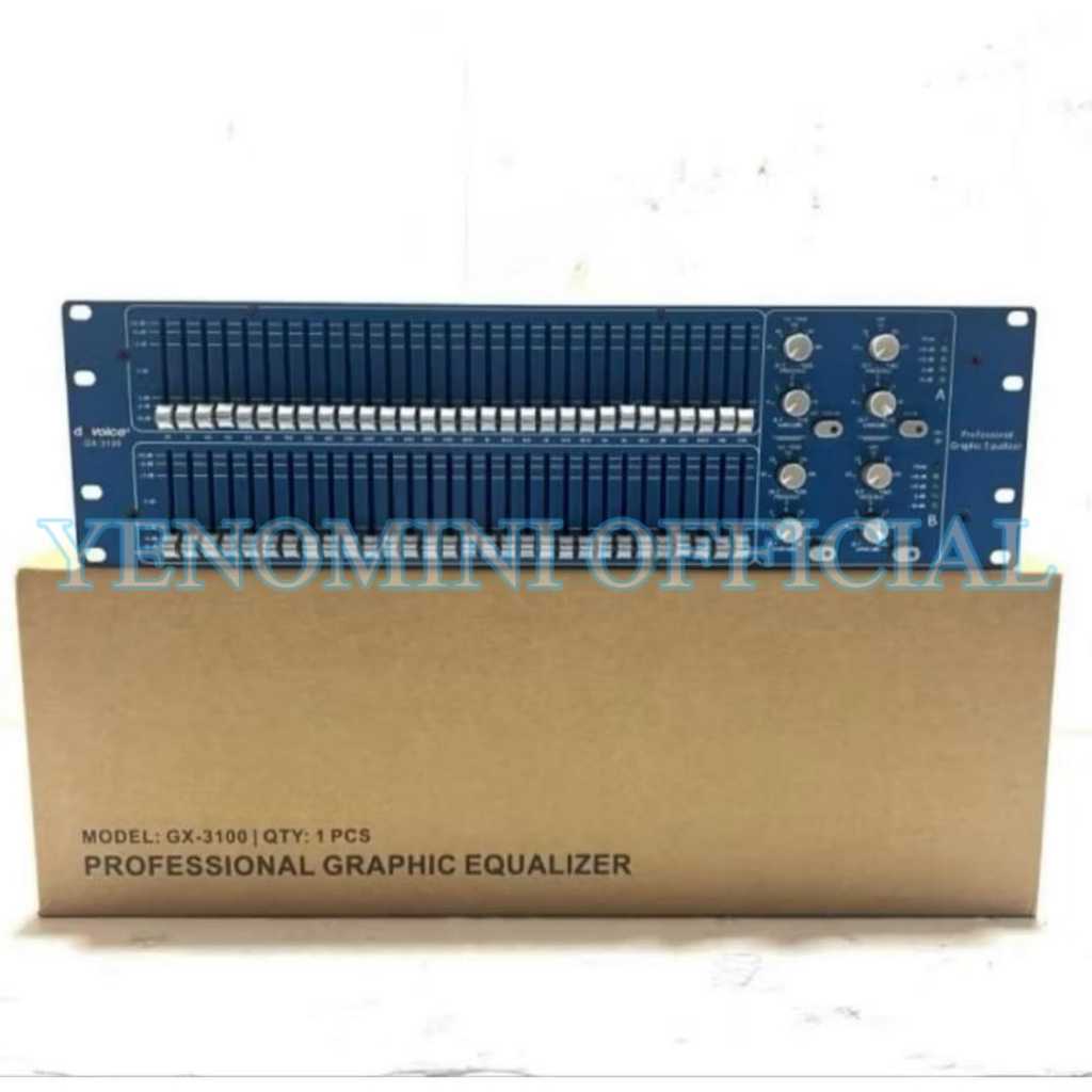 Equaliser DbVoice GX-3100 Original With Subeoofer Equalizer DB Voice GX3100 Bagus Murah gx 3100 ( Bi
