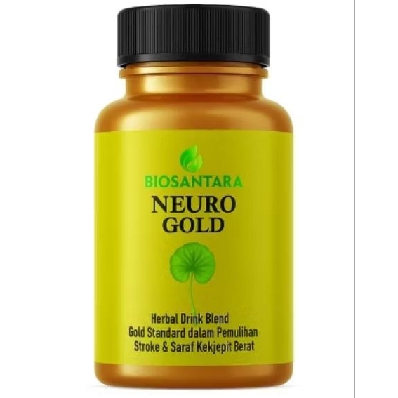 

BIOSANTARA NEURO GOLD serbuk herbal 100gr | pasca stroke | pemulihan saraf & peredaran darah