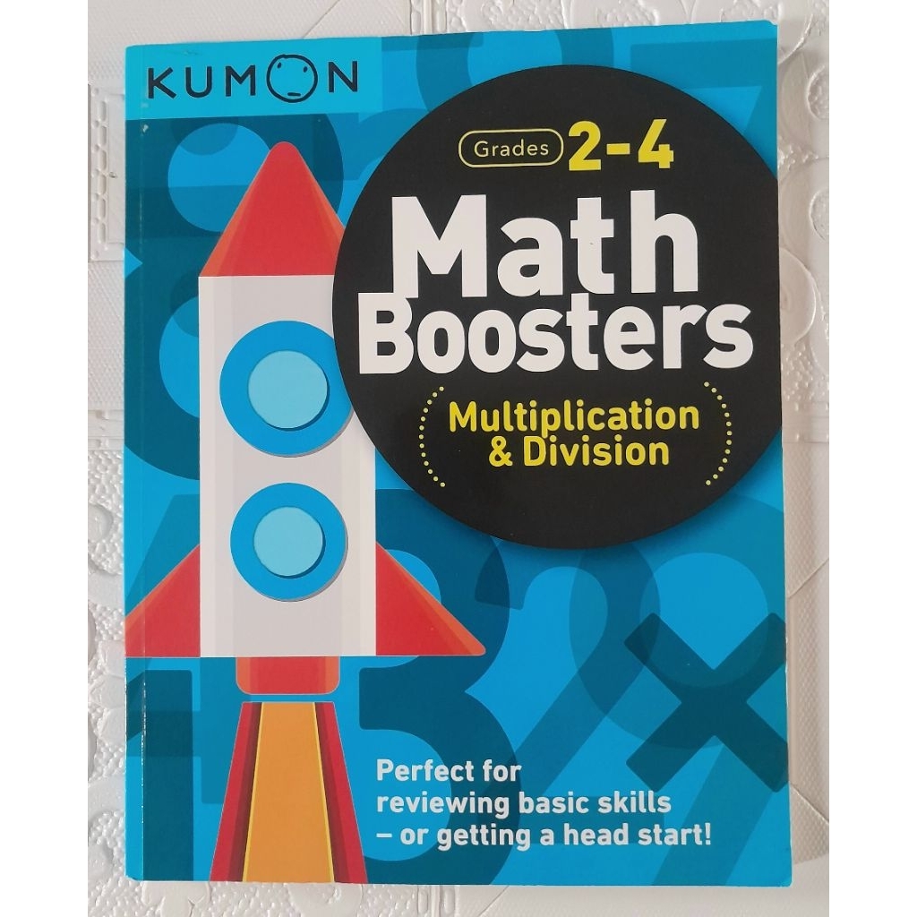 

Kumon Math Boosters Multiplication & Divisin Grades 2-4