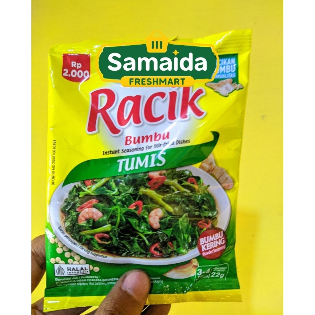 

Racik Bumbu Tumis – Bumbu Instan Serbaguna, Tumisan Jadi Lebih Gurih & Wangi