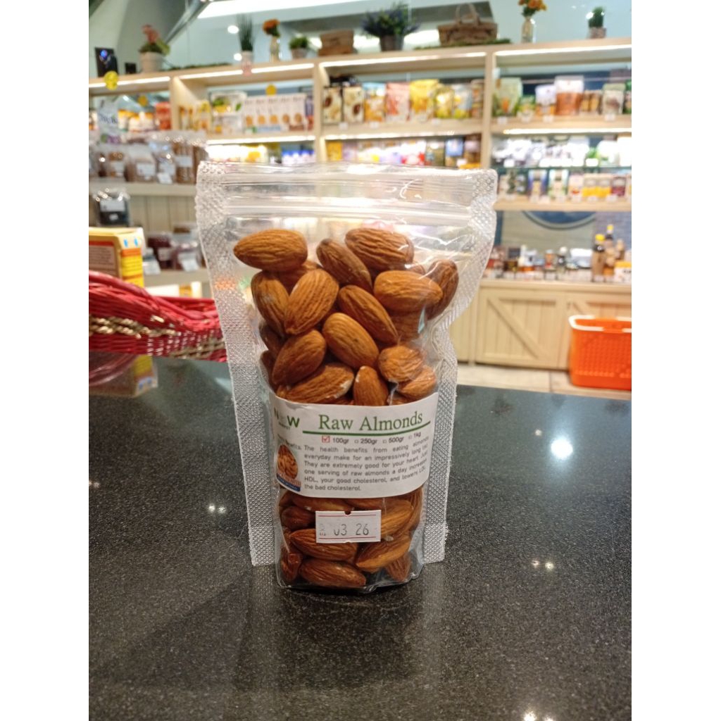 

Raw Almonds by NOW 100g