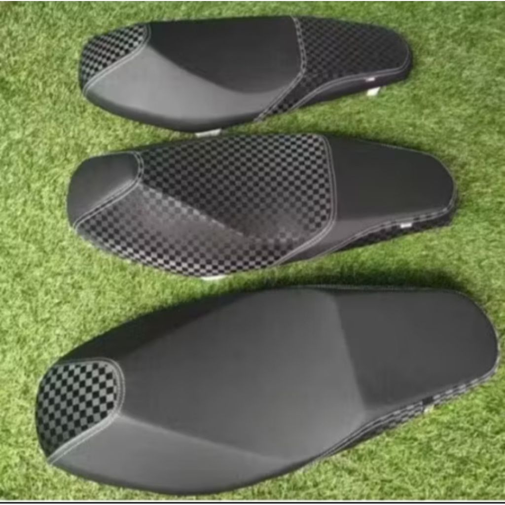 Sarung Cover Kulit Jok Motor Mio Beat Motif Catur Original