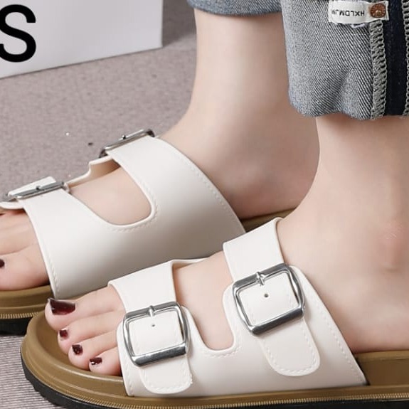 Viral  Sandal Jelly Sandal Slop Wanita Sandal Selop Wanita / Platform /Jelly Empuk Sandal Jelly