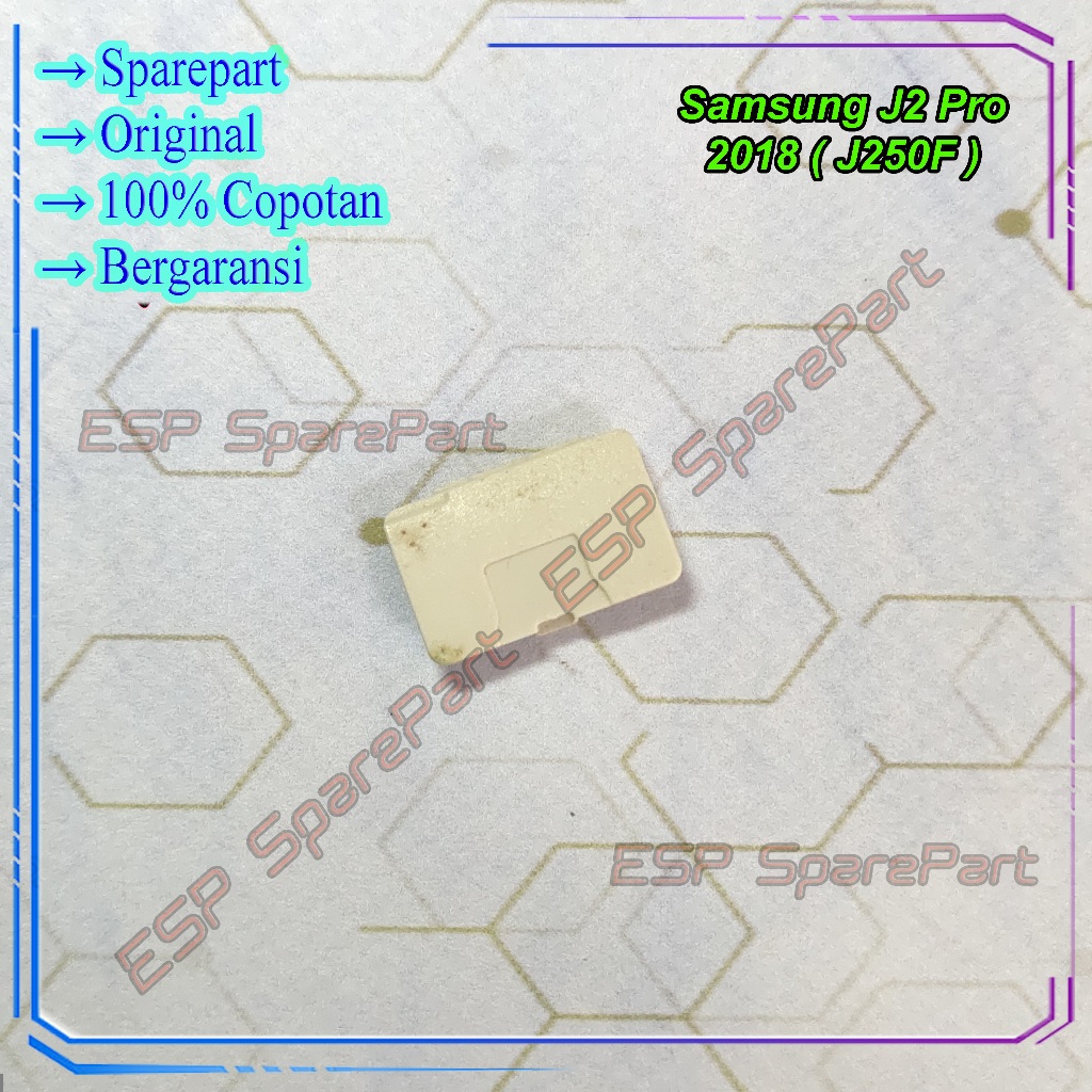 Rubber Plastik Samsung J2 Pro - J250F Penjepit Soket LCD Copotan