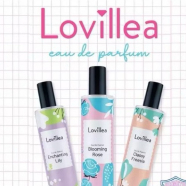 parfum lovillea 100ml botol kaca