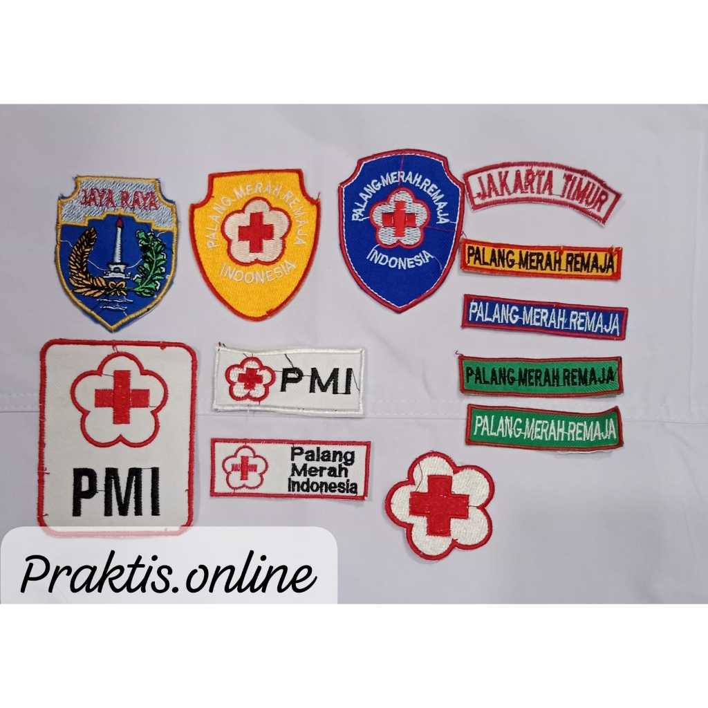 PERLENGKAPAN PMR PMI BORDIR