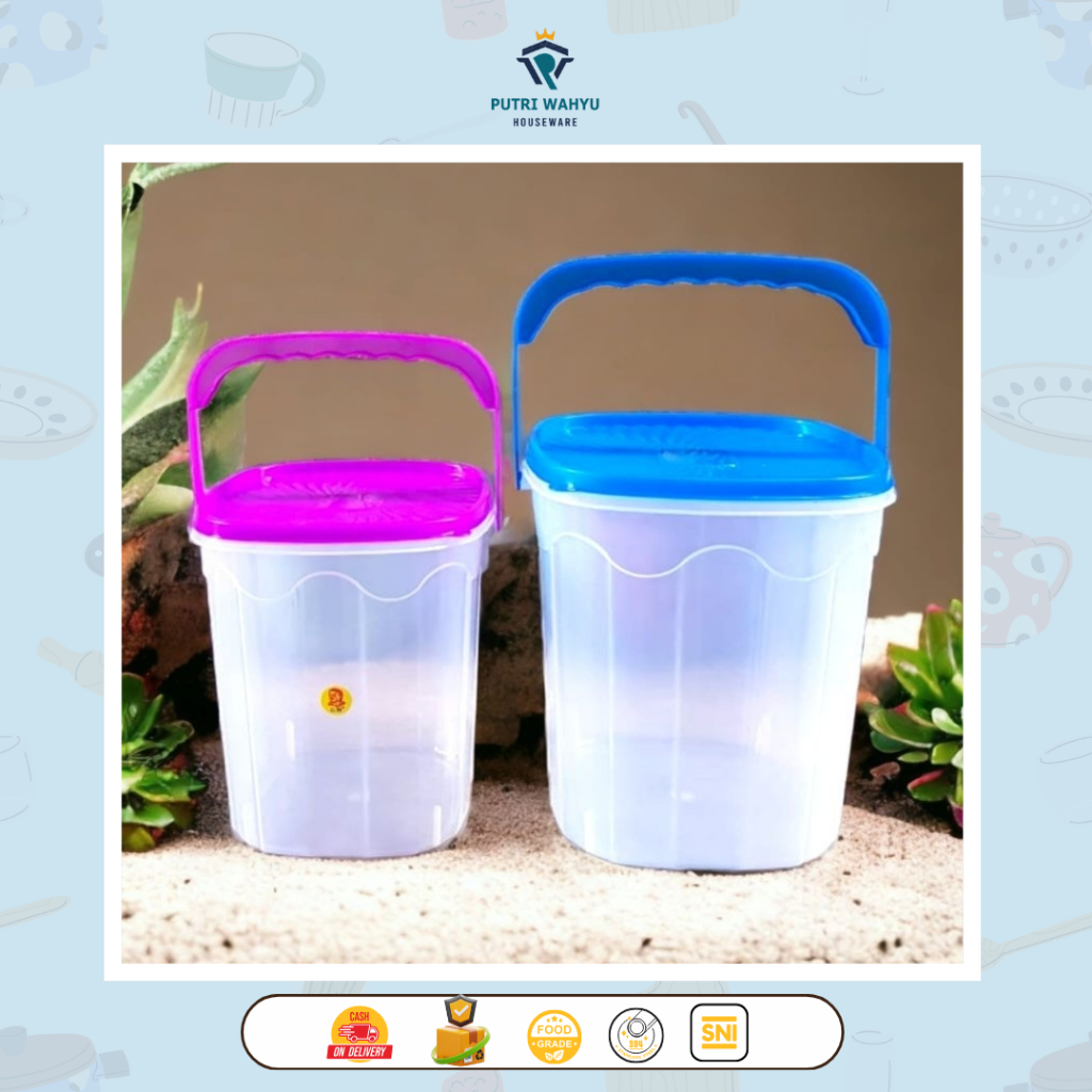 TOPLES PLASTIK GANTUNG SEGI GM / TOPLES ES BUAH