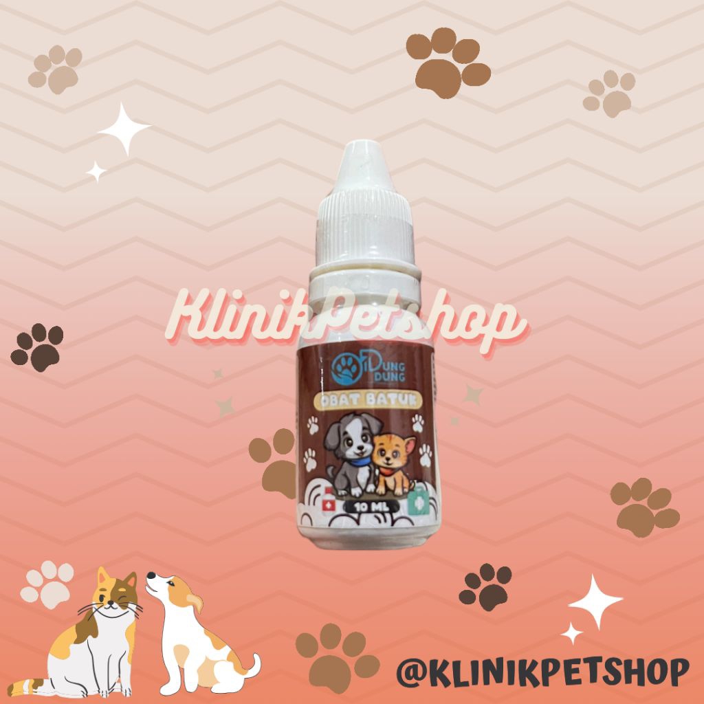 DUNGDUNG Obat Batuk Mengobati Batuk Pada Kucing dan Anjing 10 ml