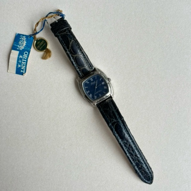 Orient Automatic Blue Dial Dress Watch