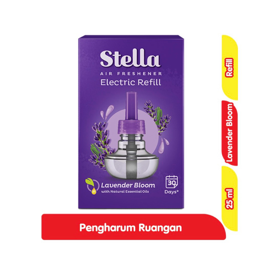 STELA PENGHARUM RUANGAN OTOMATIS LAVENDER BLOOM REFIL 25 Ml