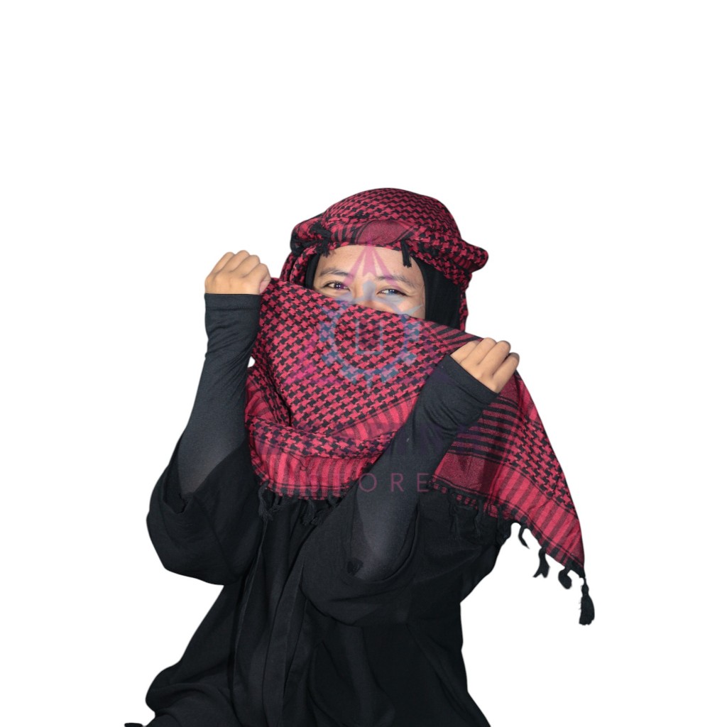 Sorban Rumbai Motif  Sorban Palestine Sorban Hijab Sorban Ronce Unisex