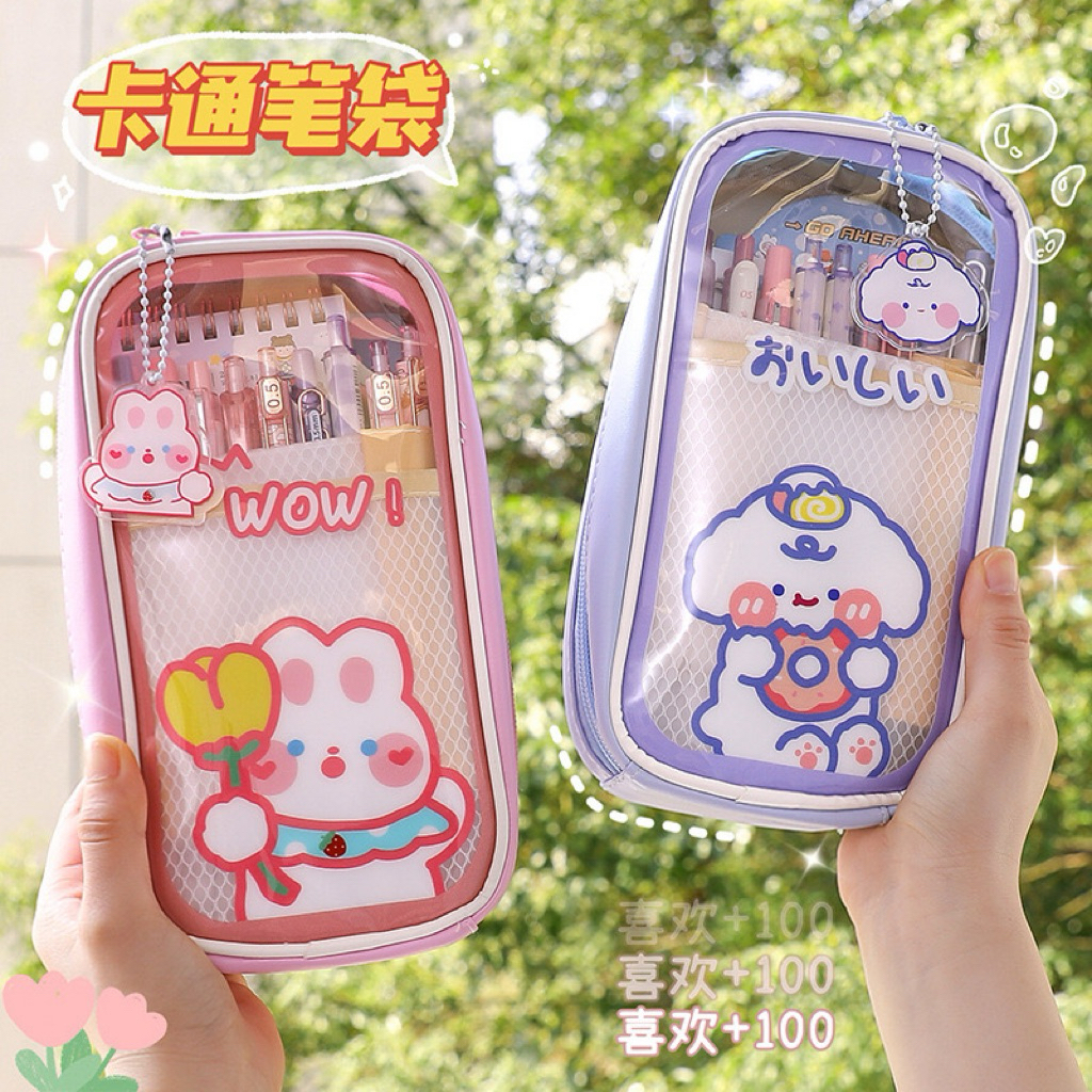 

NEW kotak pensil layer bandul tempat pensil anak murah lucu atk alat tulis