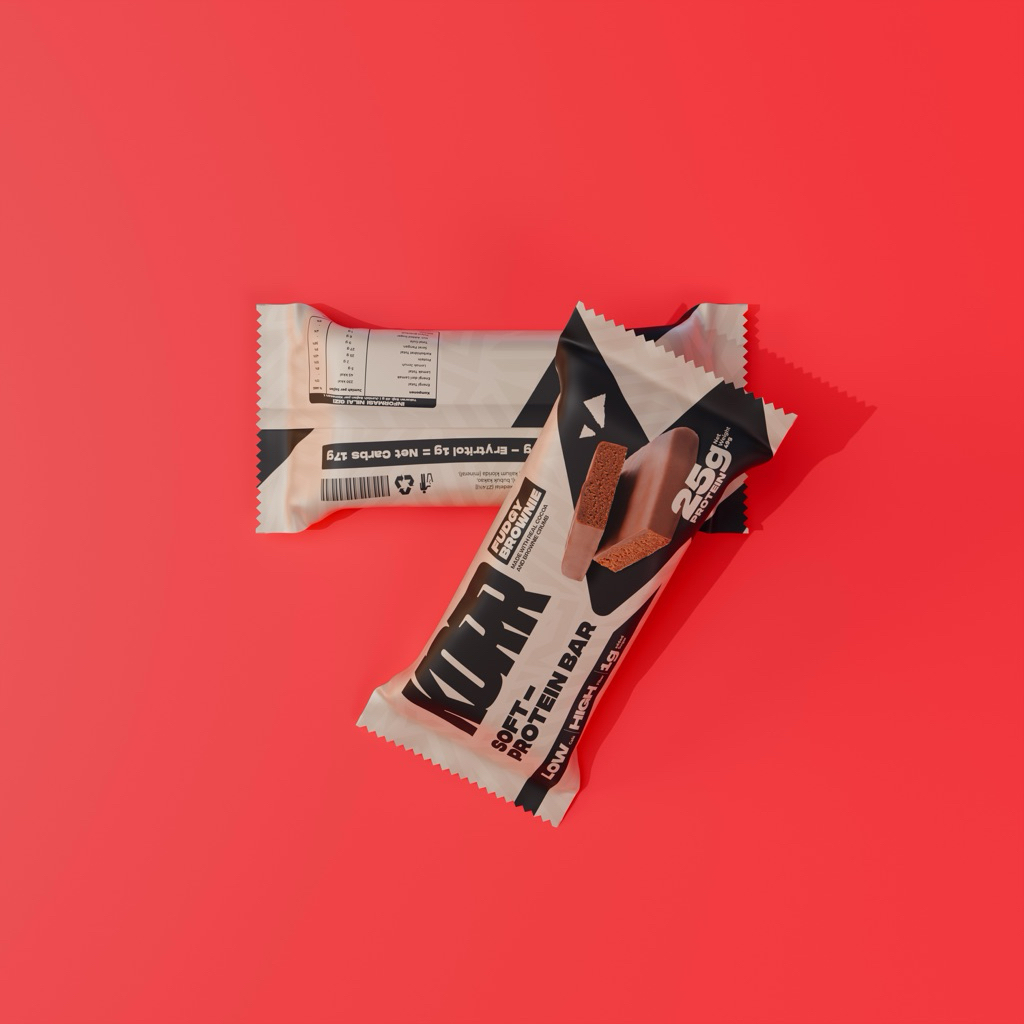 

KORR Protein Bar - Fudgy Brownie (choco) - whey based snack protein bar