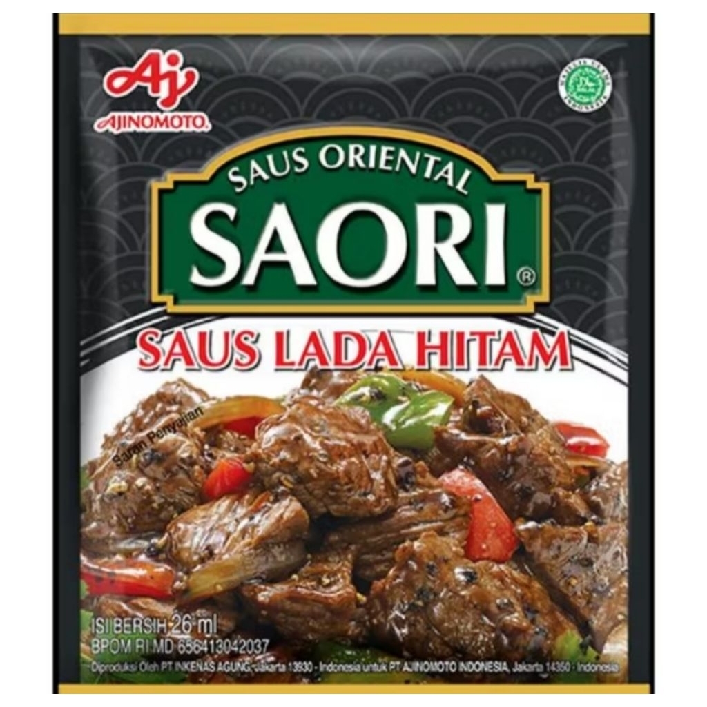 

DR - Saori Saus Lada Hitam/Saori Bumbu Masak 26ml