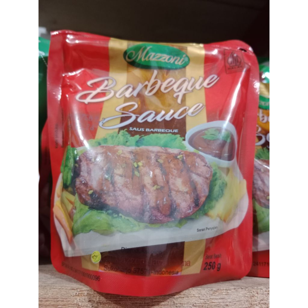 

saus barbeque mazzoni 250 gr