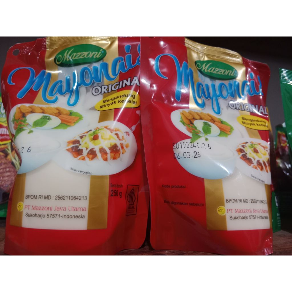 

mayonaise mazzoni 250 gr