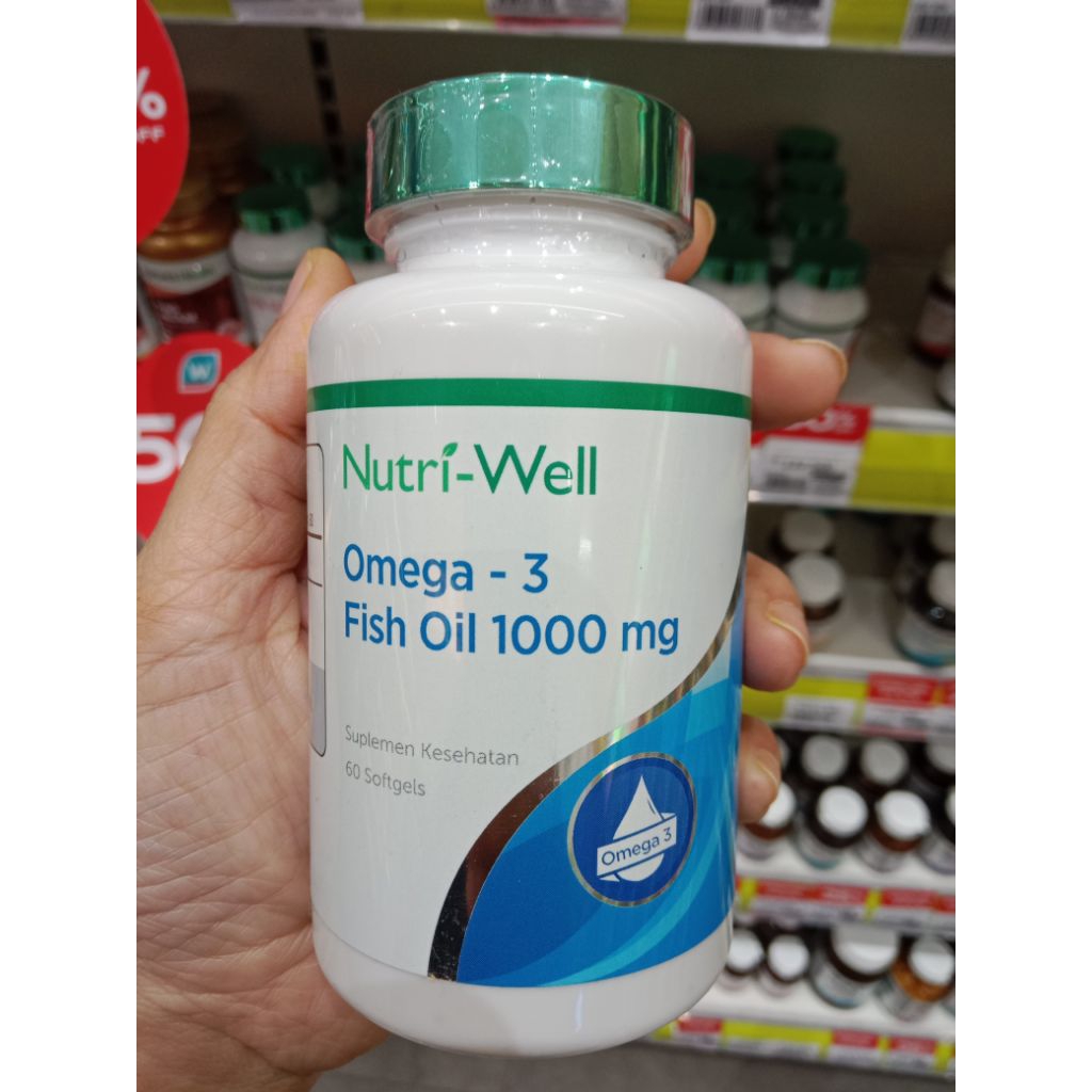 Nutriwell Omega 3 fish oil 1000mg