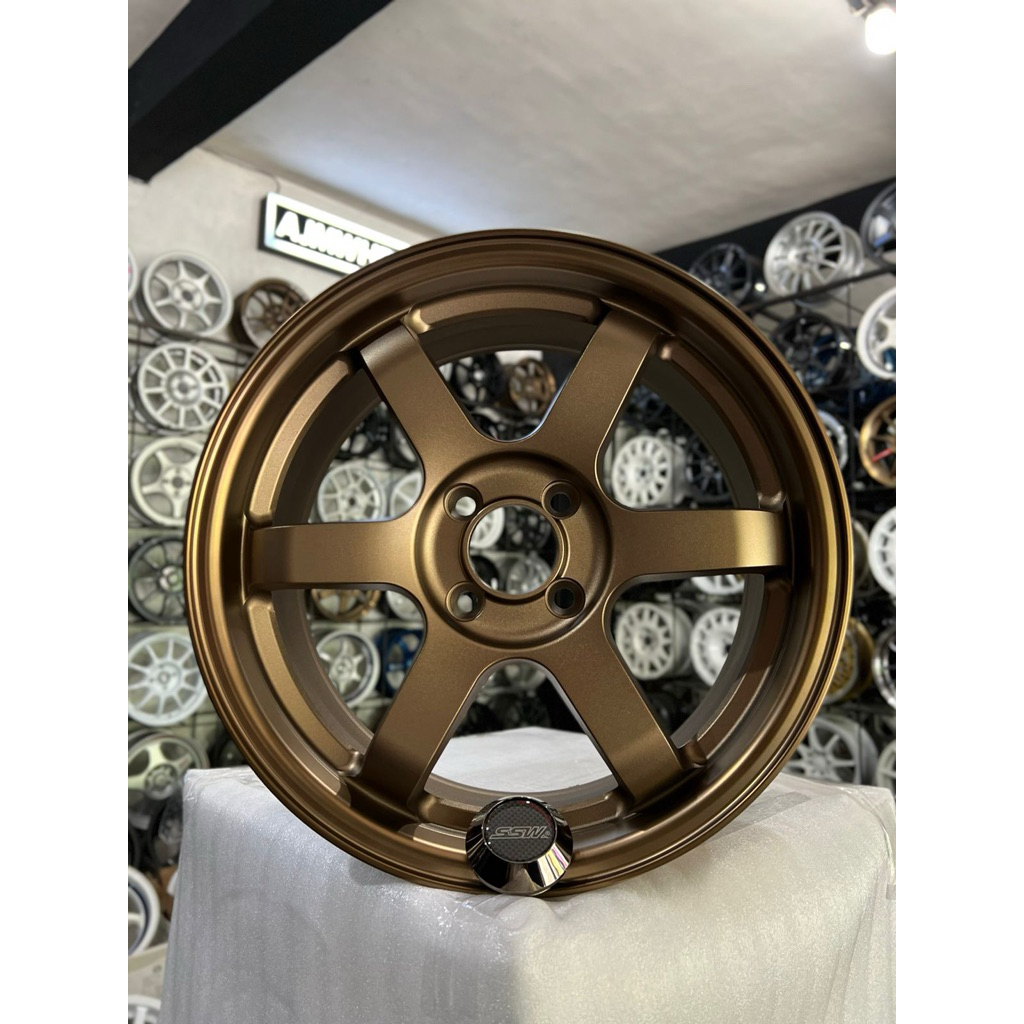 SSW S414 RING 16 LEBAR 7 ET 40 PCD 4x100 WARNA BRONZE
