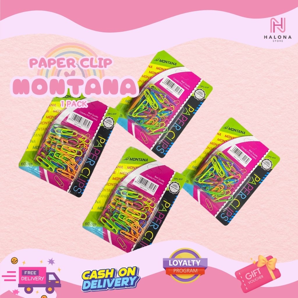 

Paper Clip / Klip / Penjepit Kertas Montana