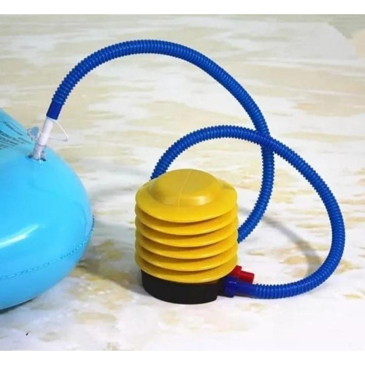Pompa Ban Renang Manual Injak Kaki Kuning Multifungsi Berkualitas Murah