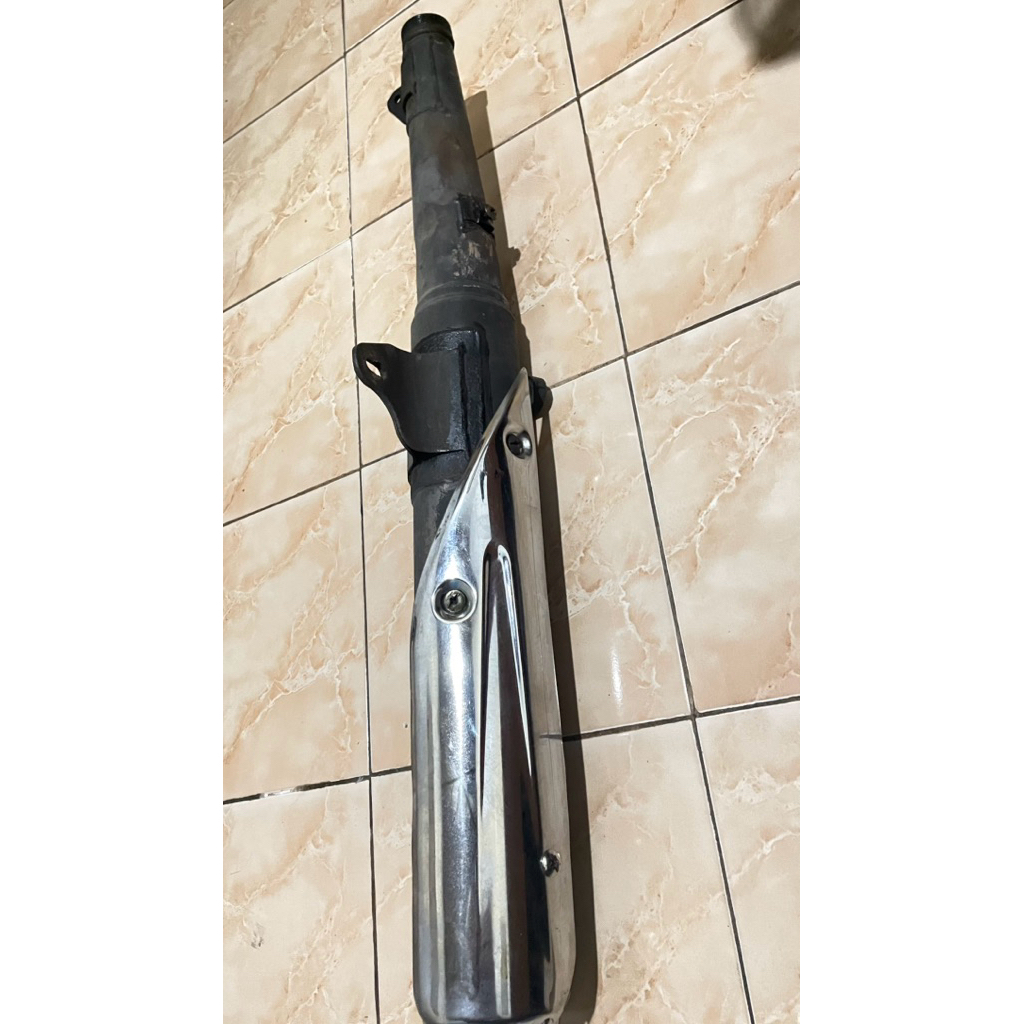 knalpot rx king peredam 2007 2008 2009 original standart belum bobokan