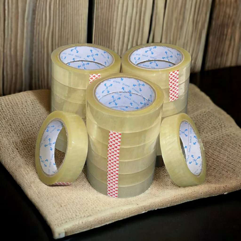 

Isolasi Bening 24 mm (90 yard) | Selotip Bening 1 inch