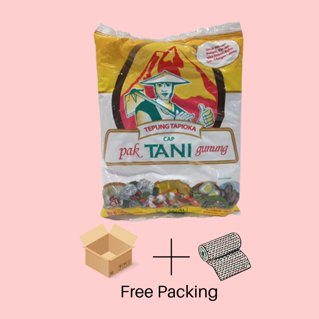 

Tepung Tapioka Cap Pak Tani Gunung 500gram