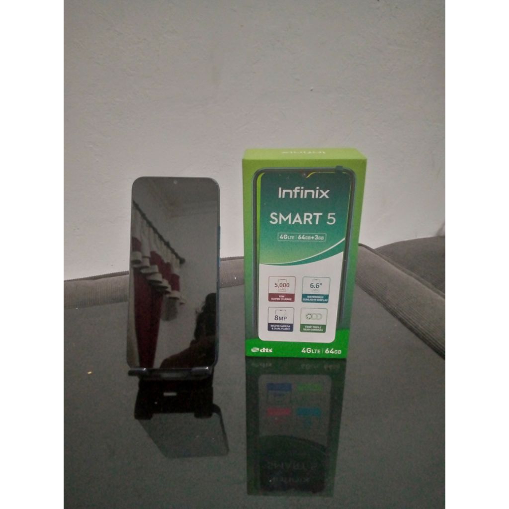 handphone infinix smart5 bekas minus matot ram 3/64