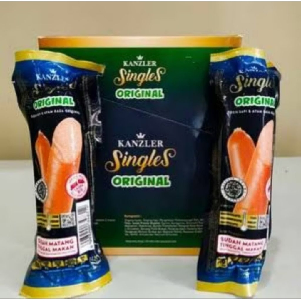

1 Box Sosis Kanzler Singles ORIGINAL isi 12pcs