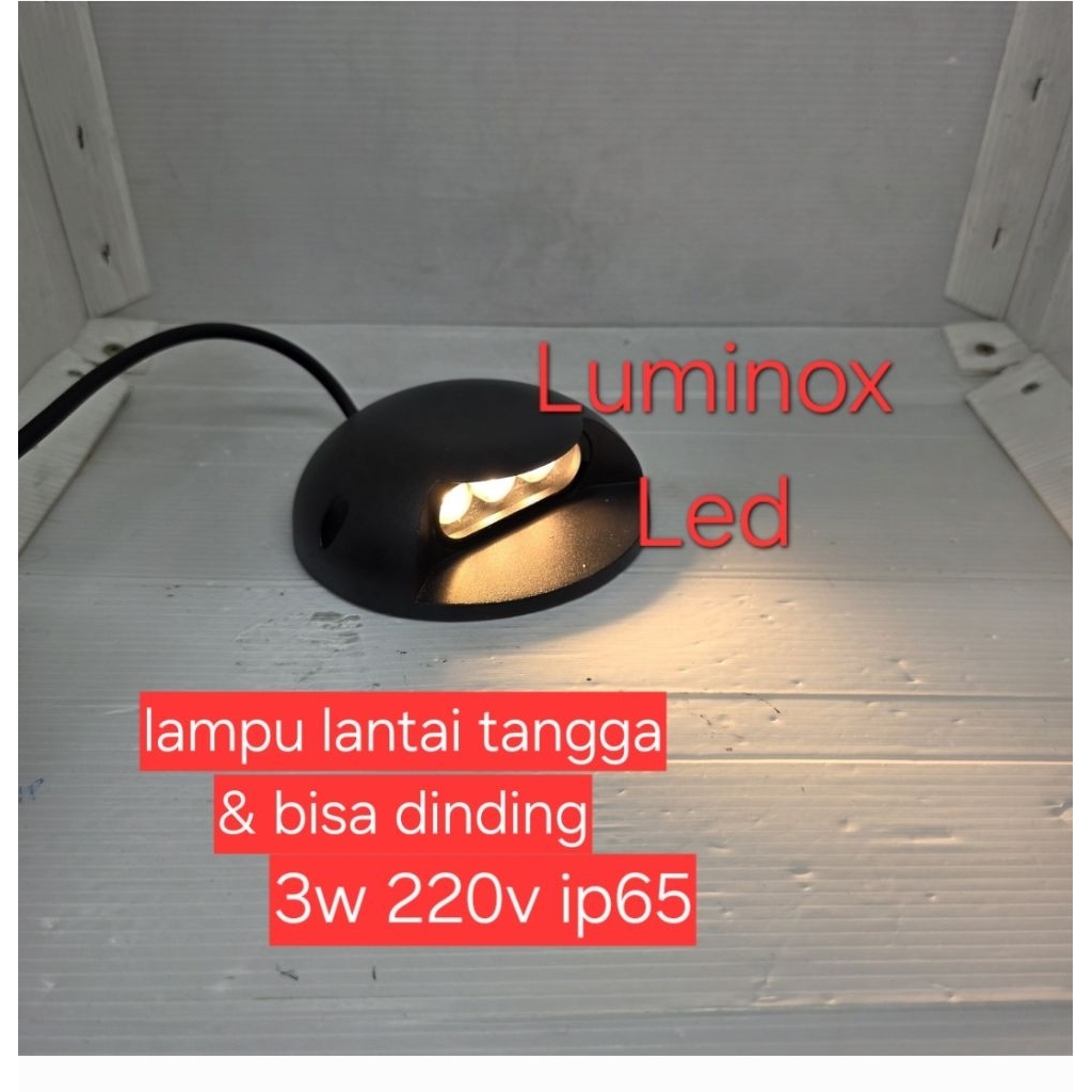dinding tangga indoor led 3watt 3 w / steplight led 3w 3 watt / dinding outbow led 3w 3watt 220volt