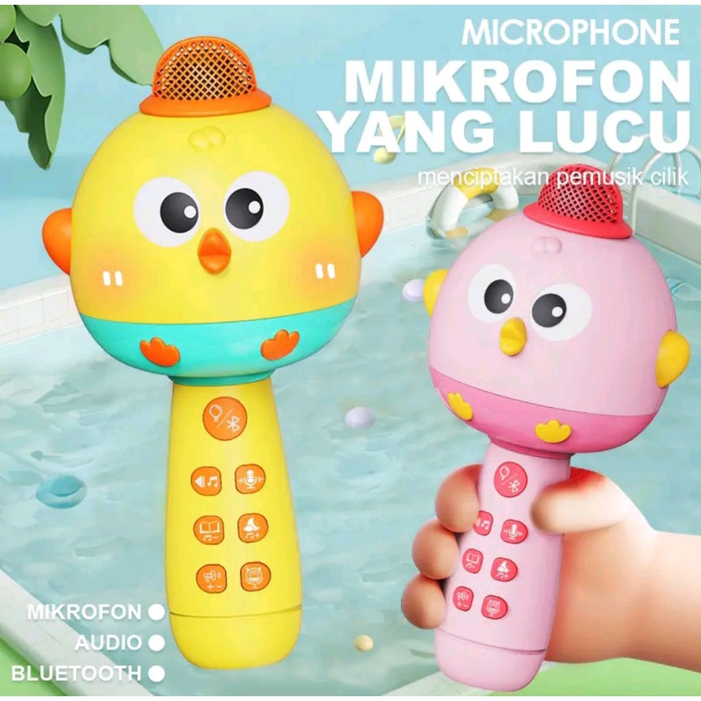 mikrofon anak edukasi mik karaoke