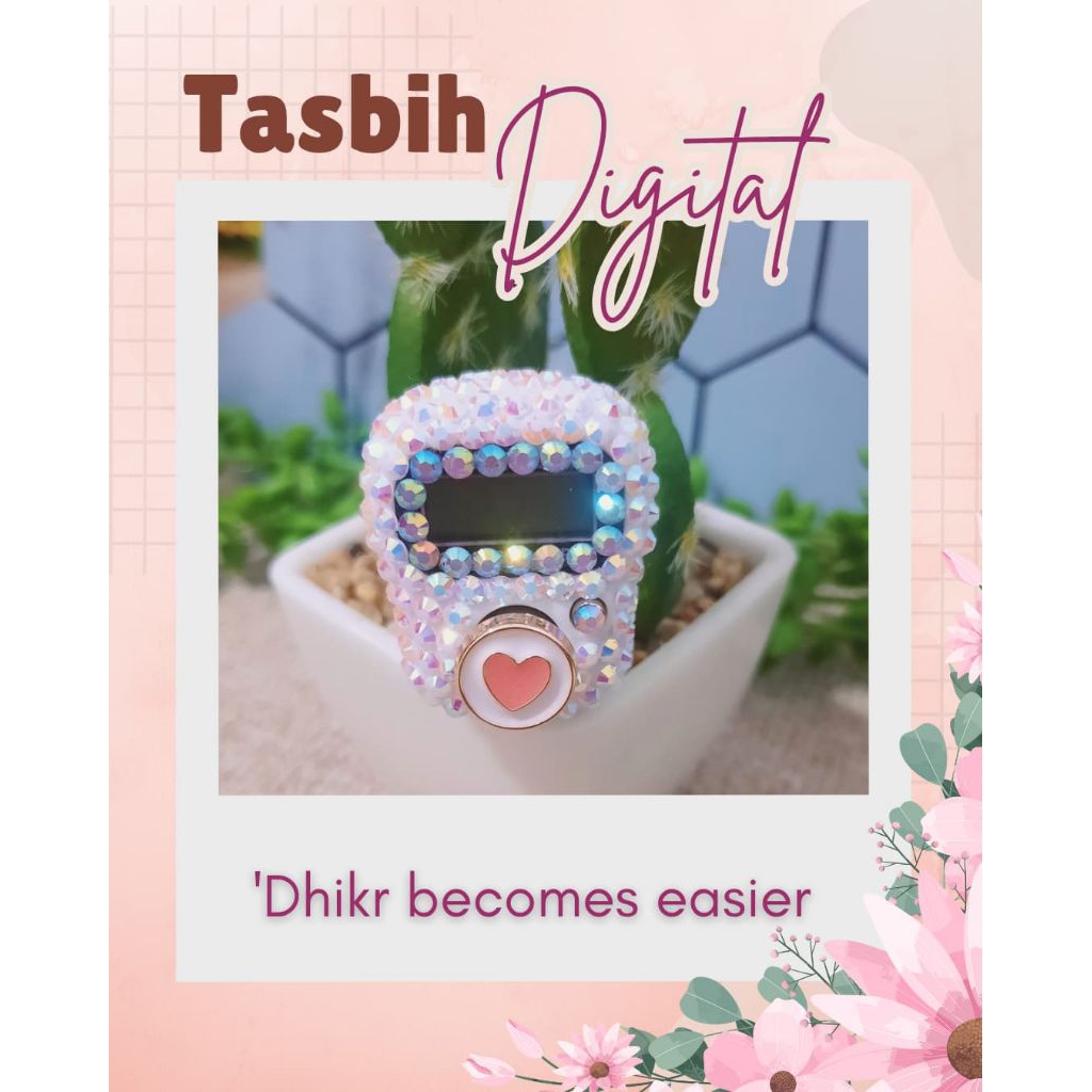 Tasbih Digital Cantik_simple dan mewah