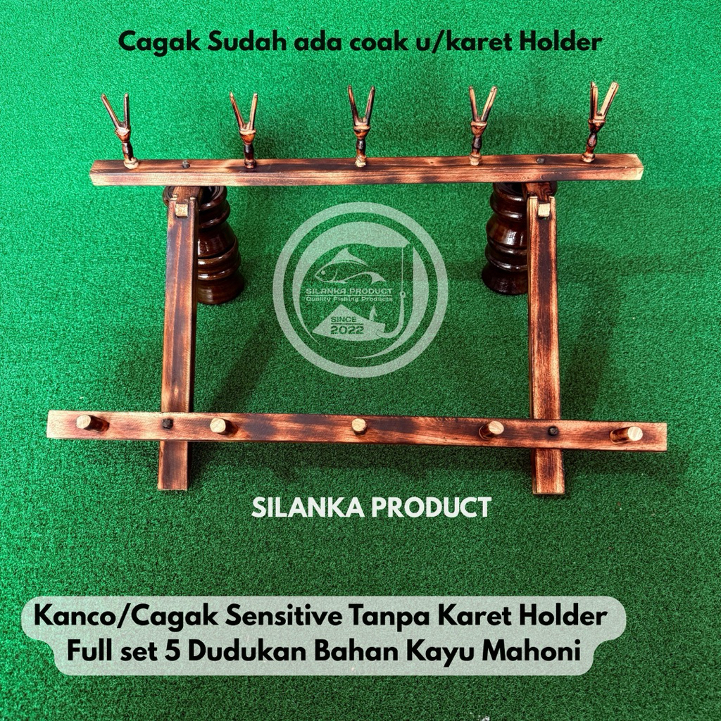 Kanco Joran Timbang Fullset Bisa Pake Karet Holder Sensitive