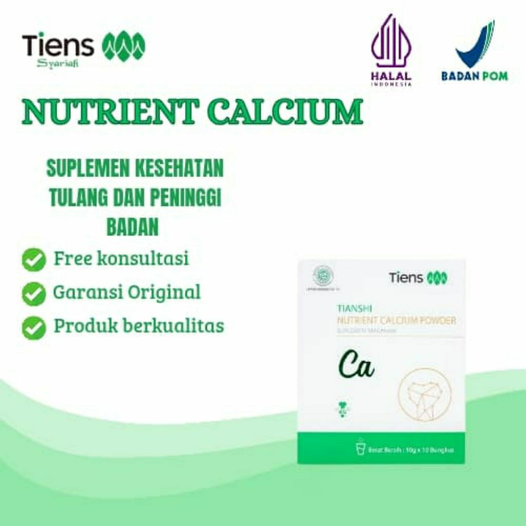 

PROMO Tianshi Nutrient Calcium Powder Original Susu Tiens Untuk Patah Tulang dan Keropos