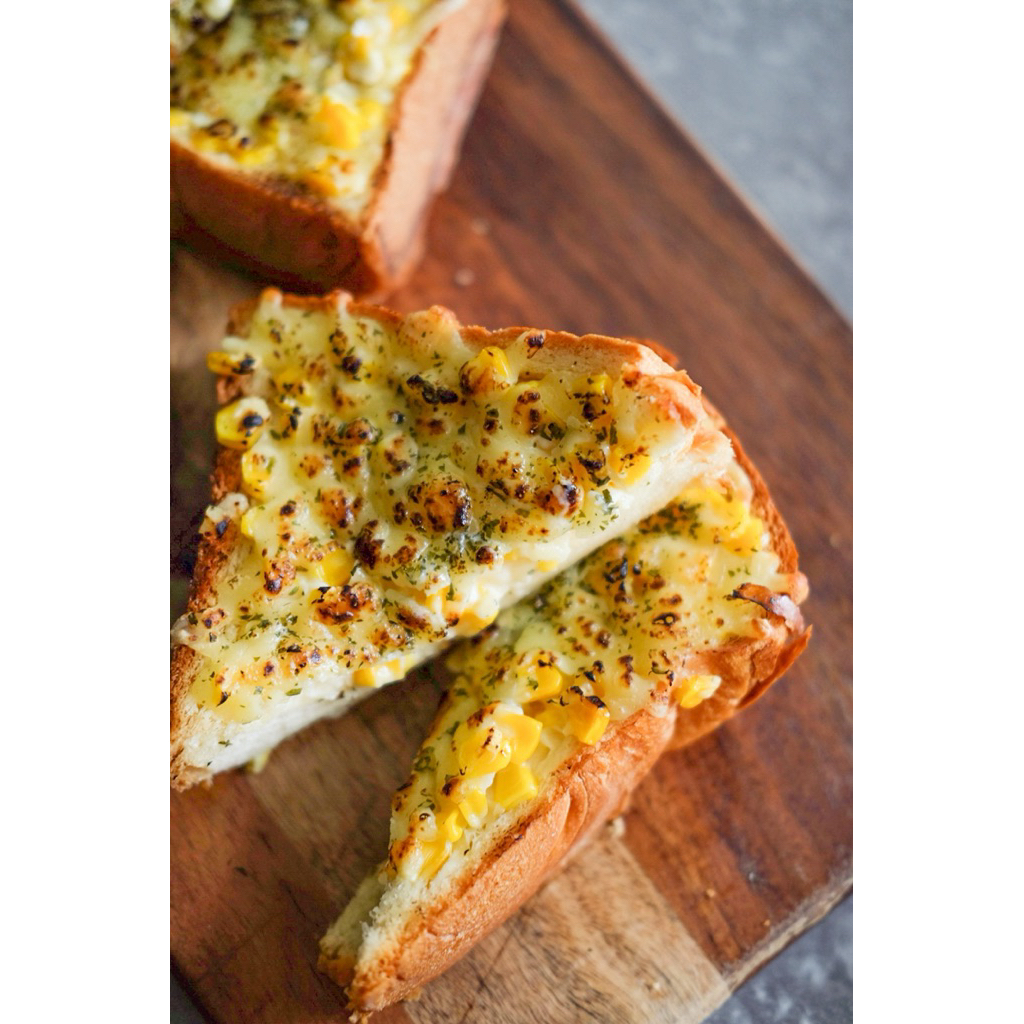 

Corn & Cheese Toast