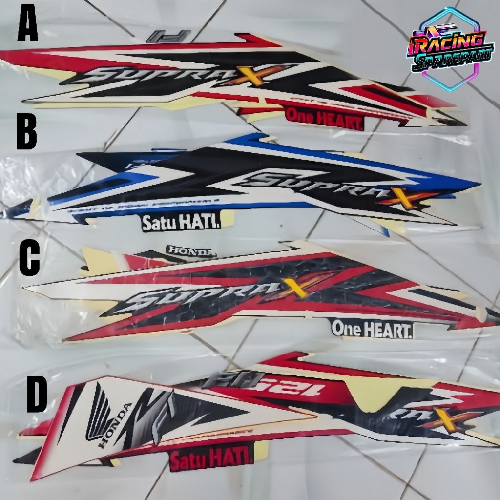 striping supra x 125 fi 2014 2015 2016 2017