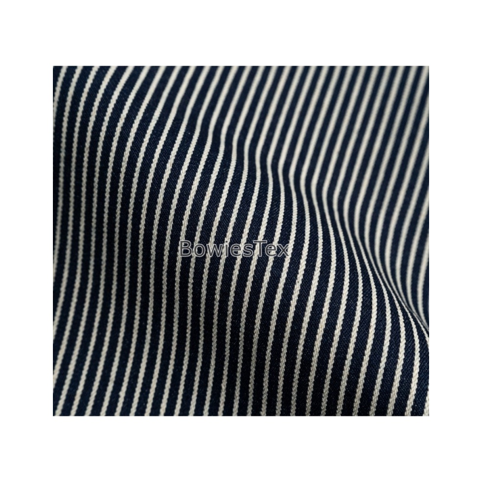 KODE T56G Kain Hickory Denim Hickory Stripe Jeans Hickori Jeans Hickori Stripe Salur Bahan Hickory