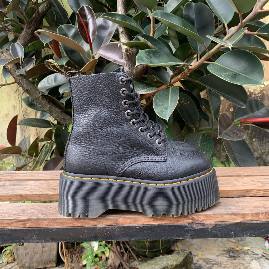 Sepatu Boots Wanita Dr Martens Pascal Max Pisa Leather