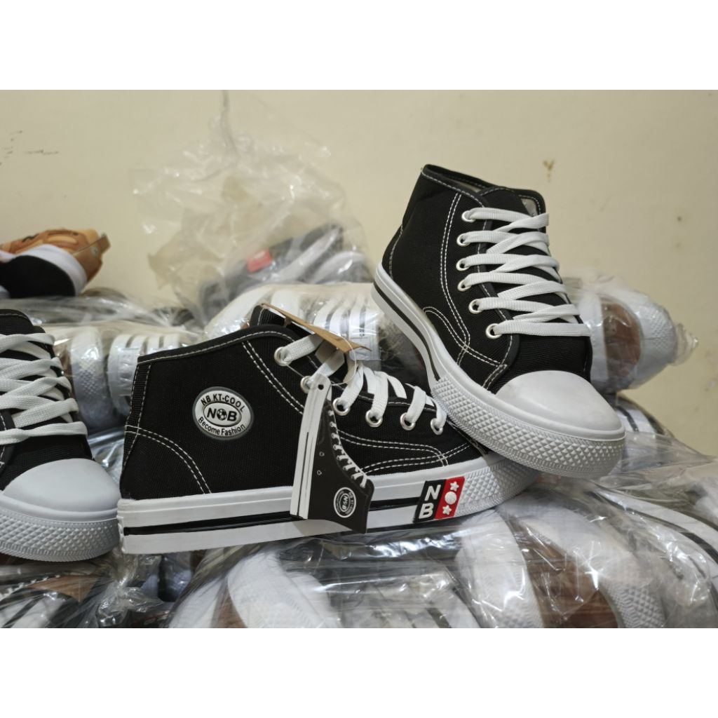 sepatu sekolah nb tinggi anak perempuan dan laki laki