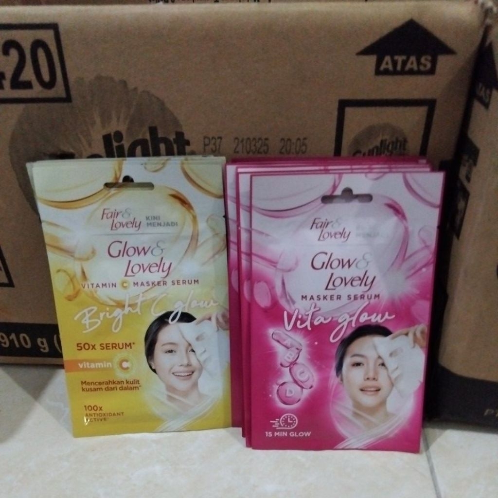 fair&lovely|glow&lovely masker serum