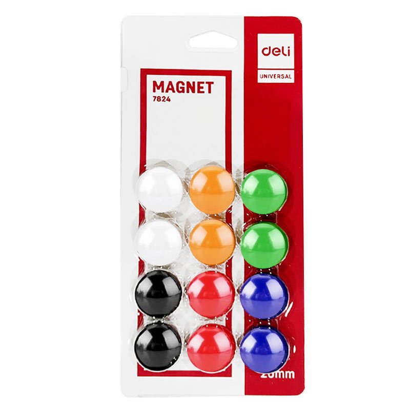 

Magnet Bulat Papan Tulis Whiteboard DELI 15 mm / 20 mm / 30 mm