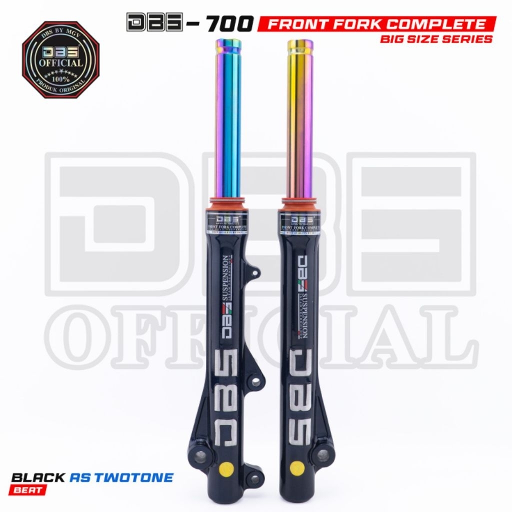 DBS 700 Front Fork Complete Big Size Series Shock Depan Full Set Matic Beat Vario Vario125  Vario150