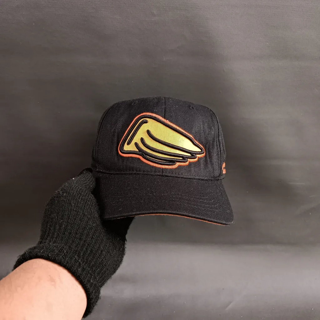 Topi Flexfit Baseball Unisex Pria Wanita GOOGIMS Hitam Size S-M